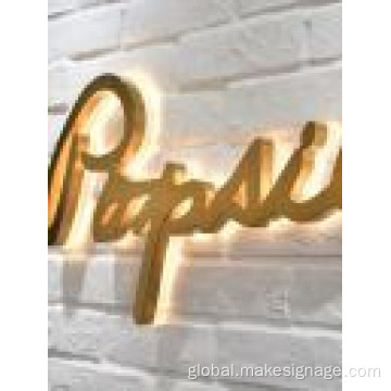Custom Backlit Letters Backlit Led Letter Sign Manufactory